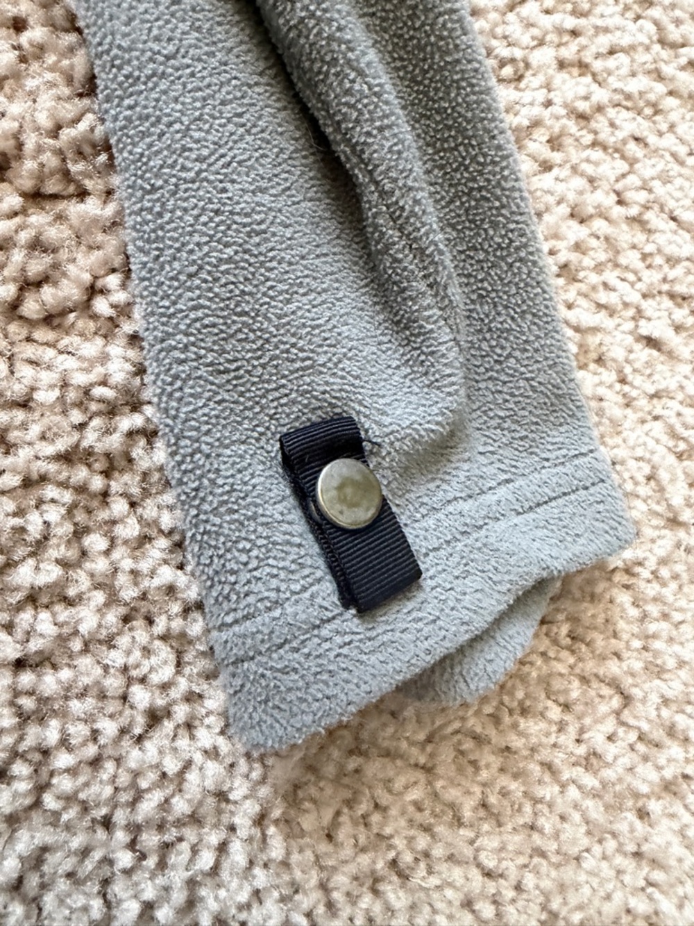 The North Face Gray Fleece Jacket with Pink Trim - Picture 5 of 6